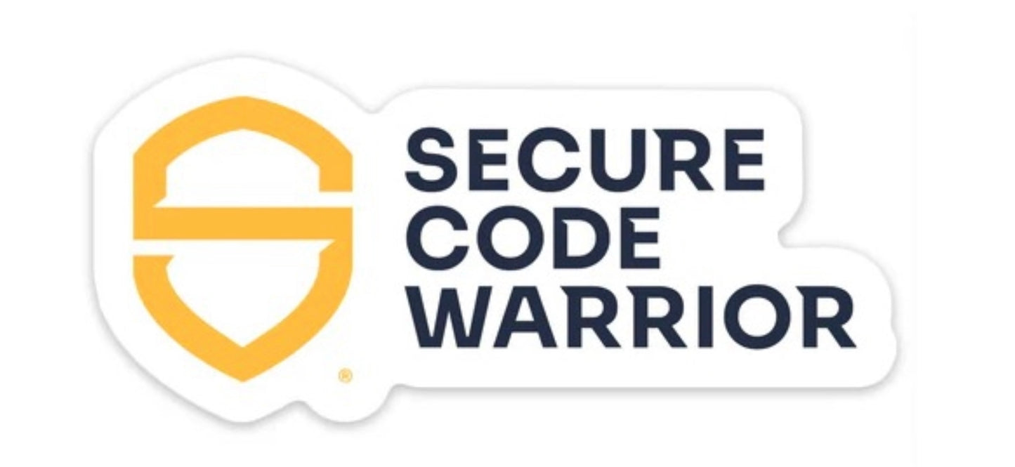 Laptop Sticker - Secure Code Warrior